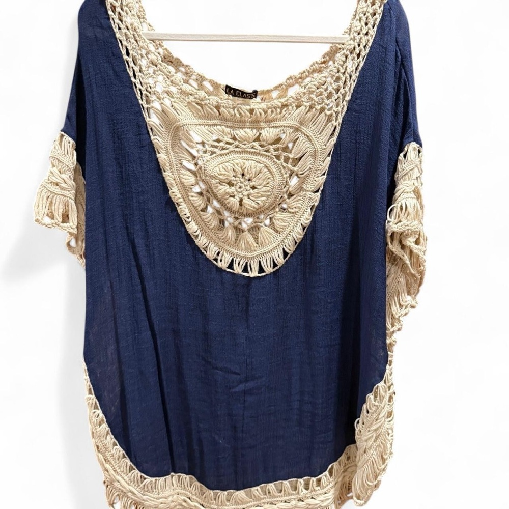 LA CLASS Crochet Cover Up